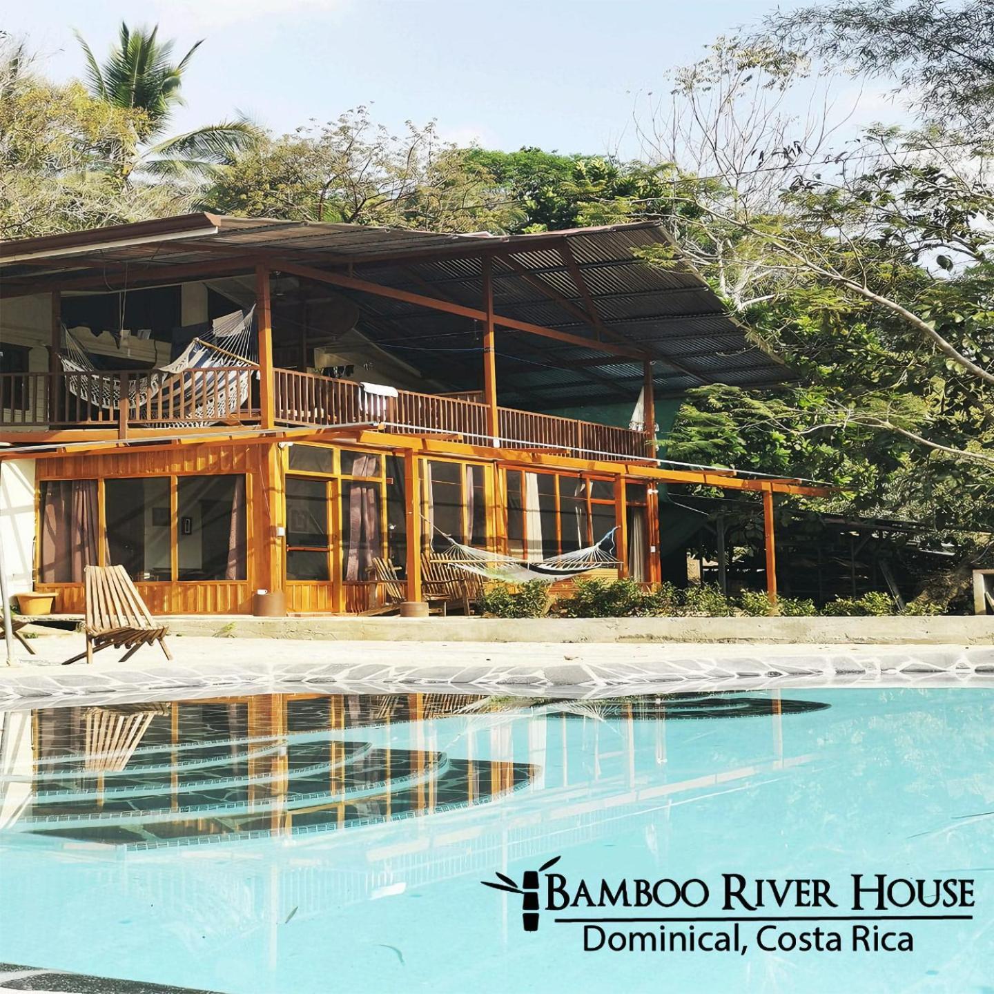 Bamboo River House And Hotel Dominical Eksteriør billede